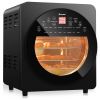 16-in-1 Air Fryer 15.5 qt Toaster Rotisserie Dehydrator Oven